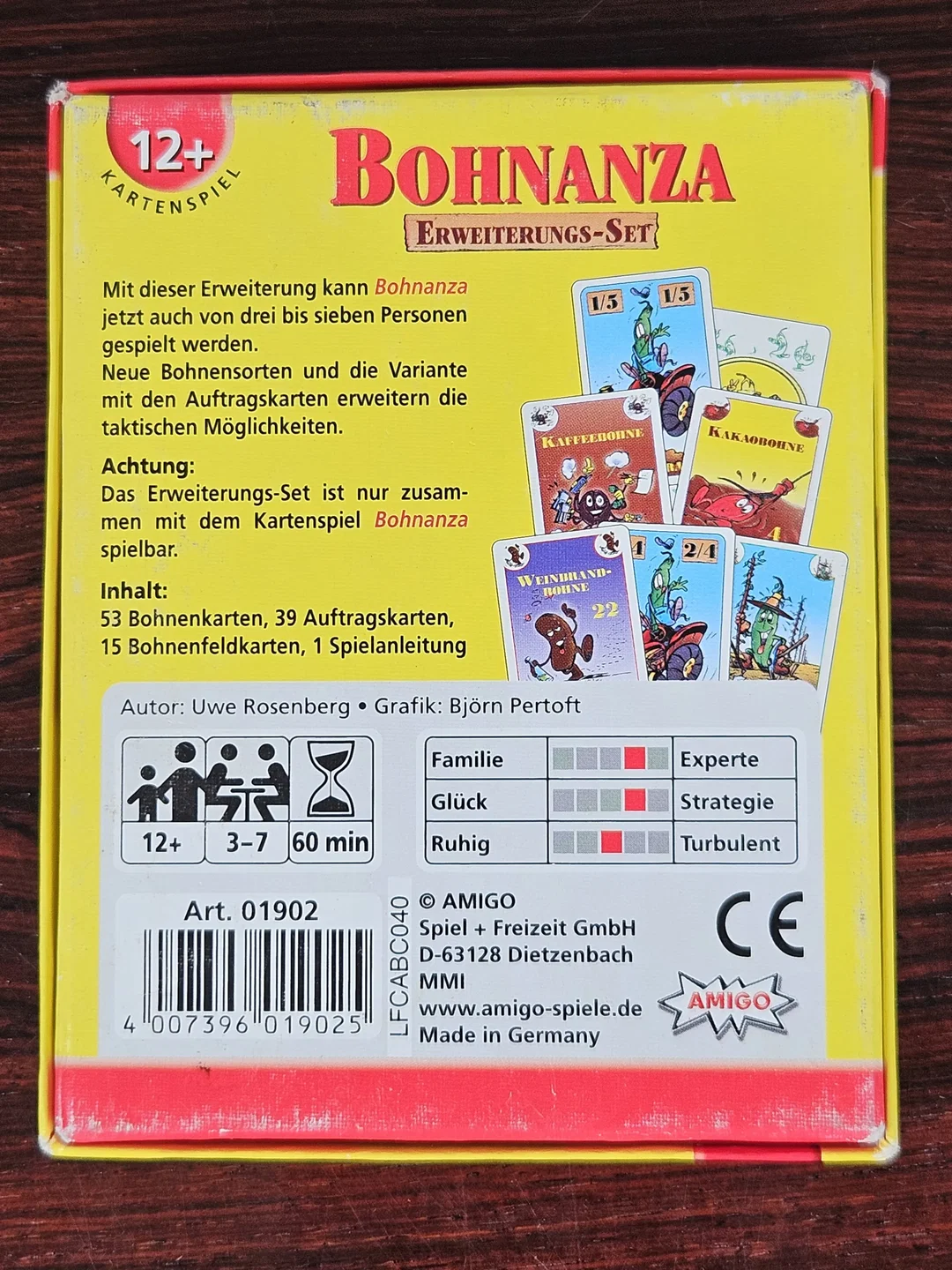Bohnanza - Erweiterungs -Set - Gesellschaftsspiel - AMIGO – Bild 2