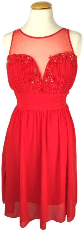 Cocktailkleid Damen Sonstige Polyester Gr. 38 | Abendlicher Charme - Bild 1