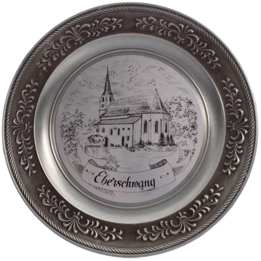 Dekorativer Zinnteller – 