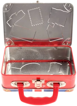 London Kinderkoffer aus Metall | Union Jack Design | Retro Blechkoffer - Bild 3