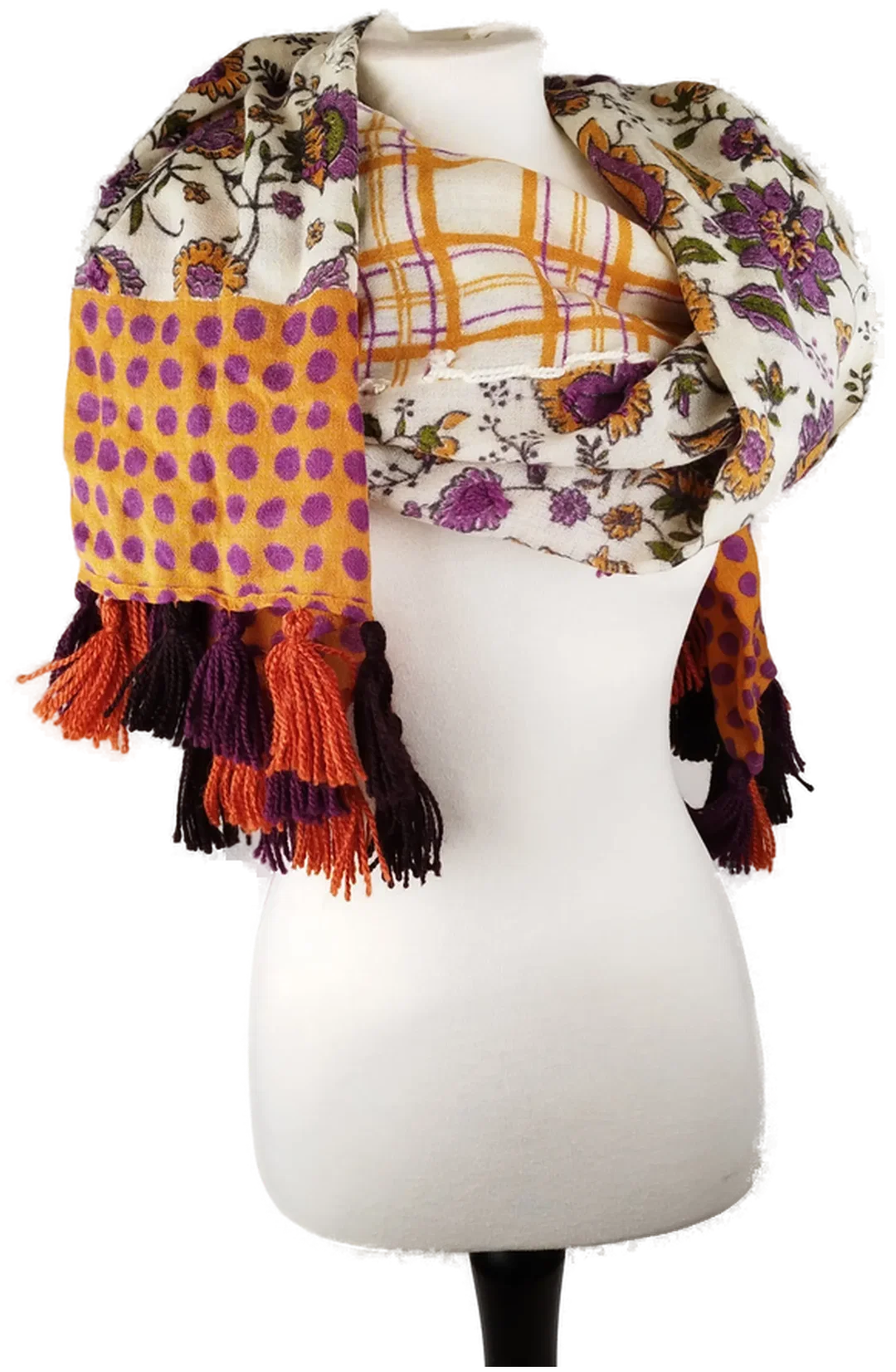 Altea Frühlingsschal - ca. 170cm / 100% Schurwolle - Bild 4
