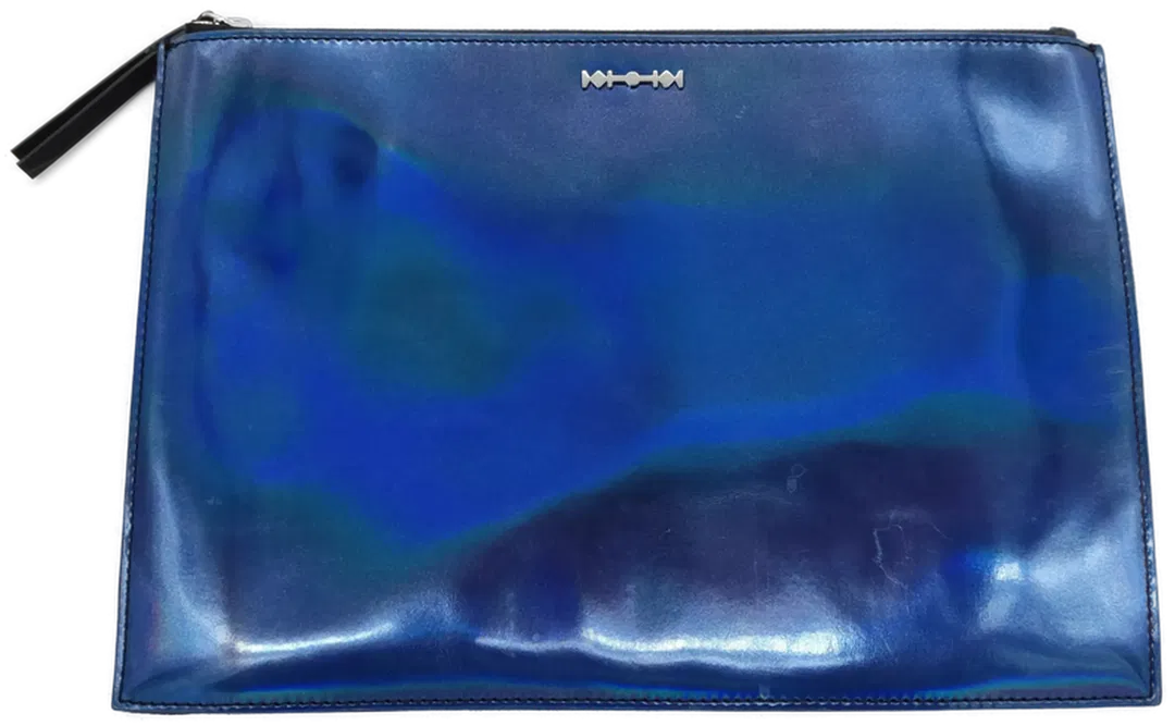 QMC Tasche im Neon-Spiegel-Look 31cm x 21,5cm - Bild 1