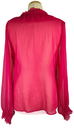 Damenbluse Zara Polyester Gr. 38 | Frühlingsleicht - Bild 2
