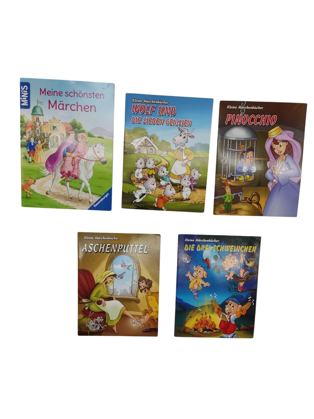 Kleine Bücher - Diverse Märchen - 5 Stück - Bild 1