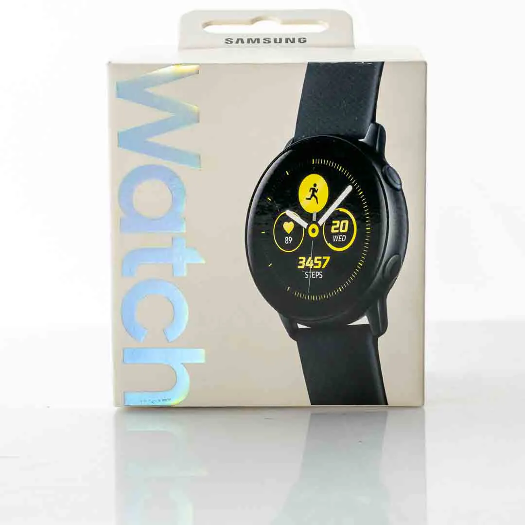 SAMSUNG Galaxy Watch Active Uhr / Smartwatch SM-R500 in schwarz – Bild 4