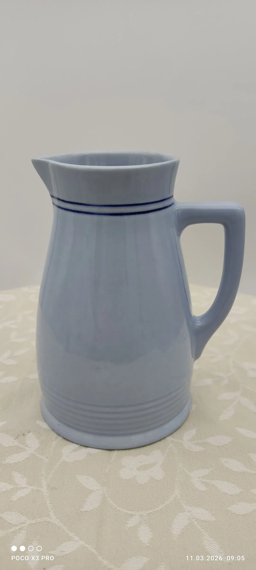 Lilien Porzellan Kanne | Vintage-Schatz - Bild 1