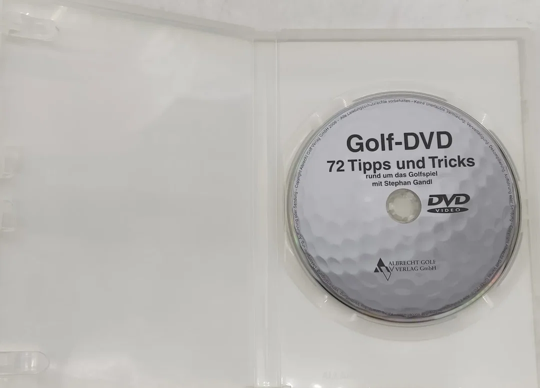 DVD "72 Tipps und Tricks rund um das Golfspiel" Der Golf Albrecht – Bild 3