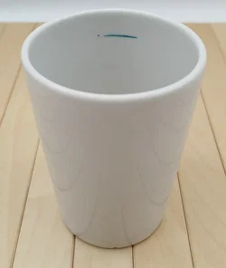 Trinkbecher/Kakaobecher, Lilien Porzellan, Daisy, Nr 25, weiß 