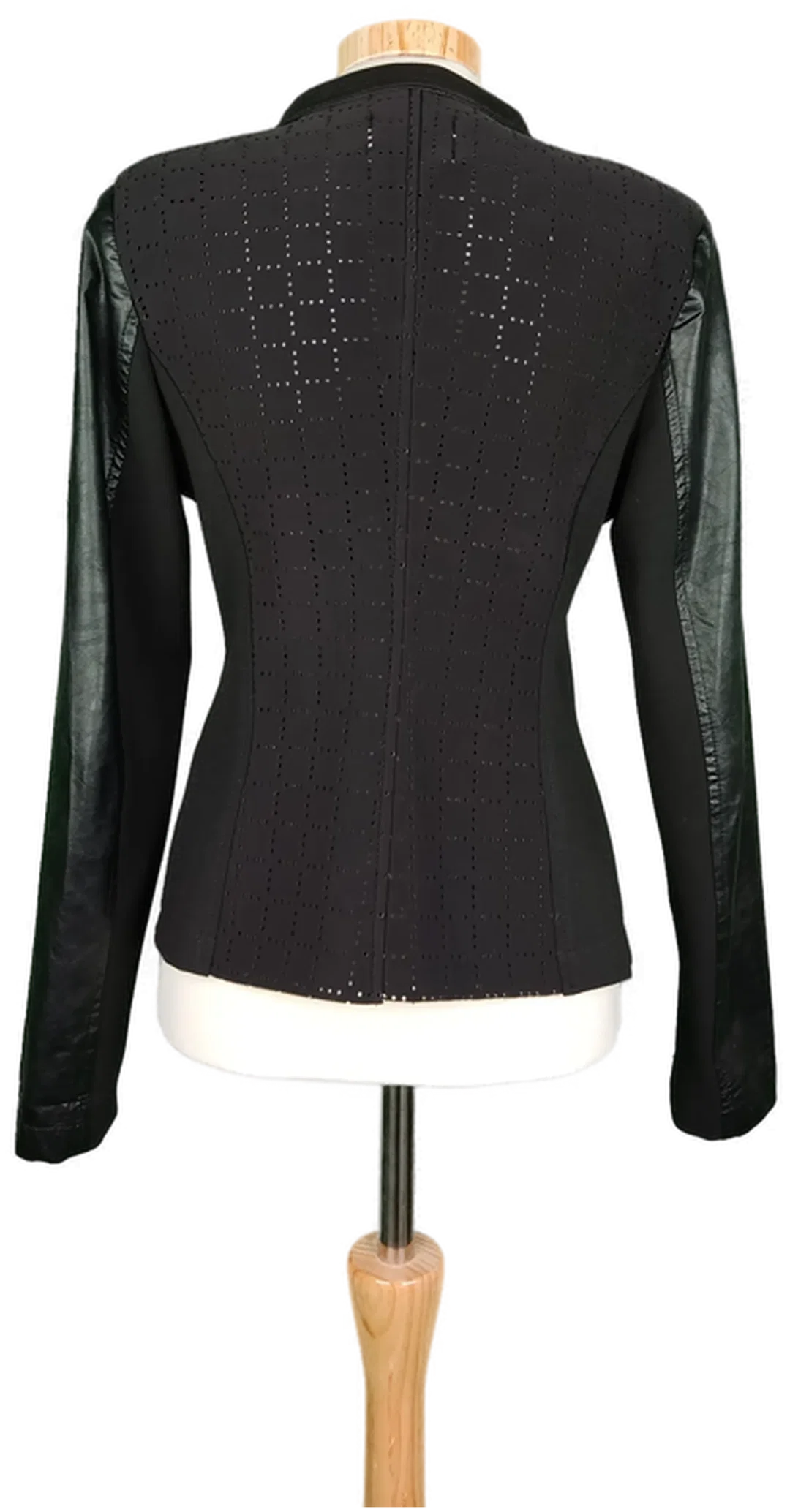Rinascimento Damen Jacke in Lederoptik schwarz - L/40 – Bild 2