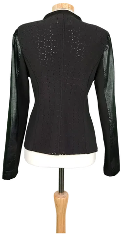 Rinascimento Damen Jacke in Lederoptik schwarz - L/40 - Bild 2