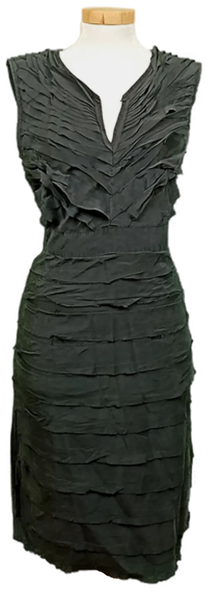 Marc Cain Damen Midikleid grau Gr. S - Bild 1