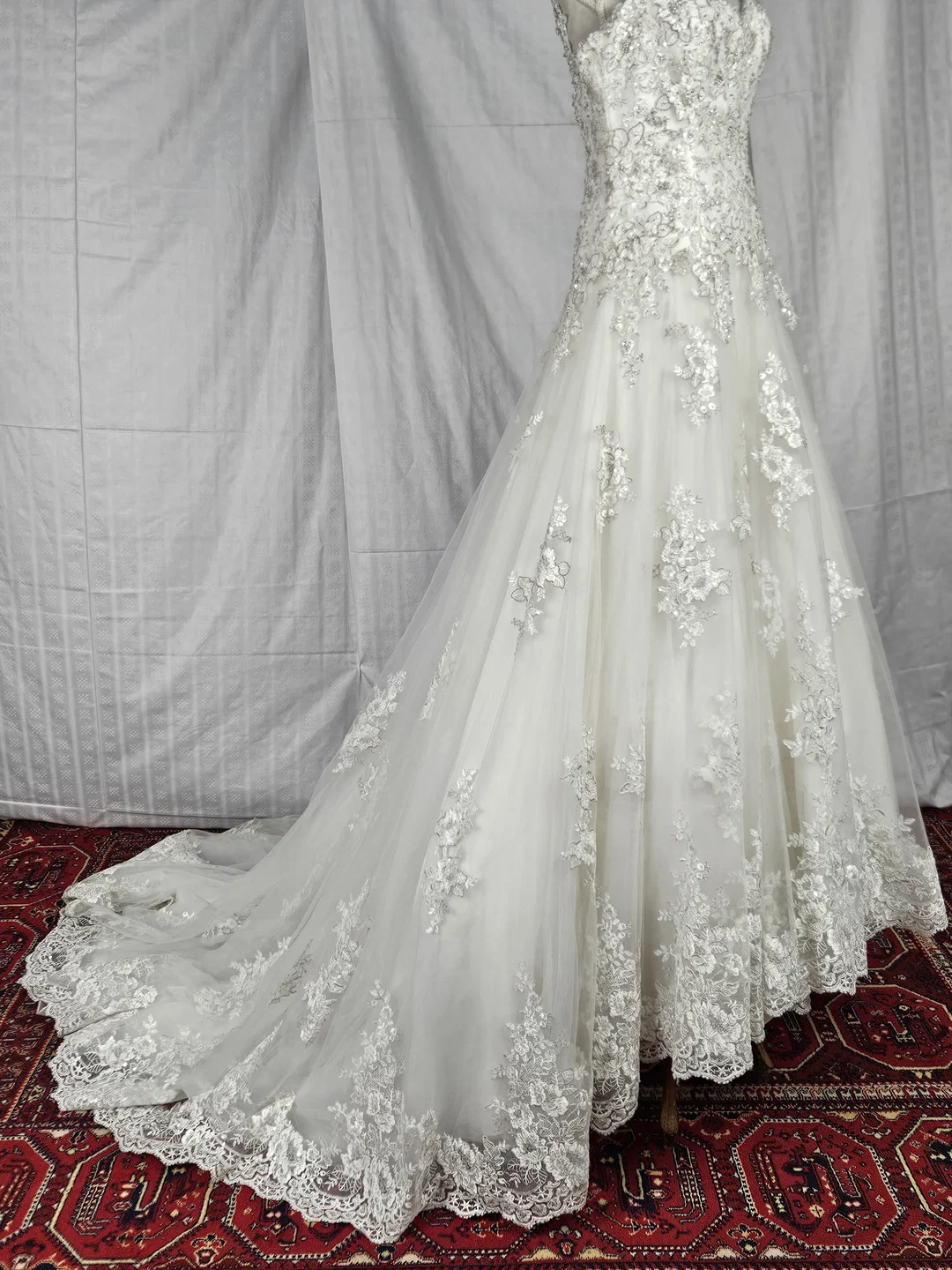 Hochzeitskleid - 13 - Martin Thornburg by Mon Cheri (USA) - Gr. L – Bild 9