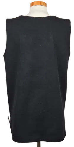 Rena Moden Damen Vintage Top, schwarz - Gr. L  - Bild 2