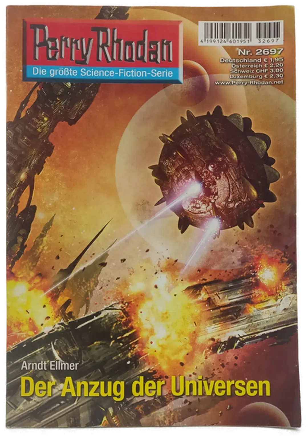  Romanheft Perry Rhodan Der Anzug der Universen Erstauflage Nr. 2697 - Bild 2