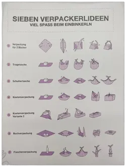 WUNDERBINKAL - Der Stoff fürs Geschenk 80 x 80 cm, Upcycling, blau-gelb-grün - Bild 2