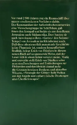 Buch "Strategie der Götter - Das achte Weltwunder" von Erich von Däniken – Bild 2
