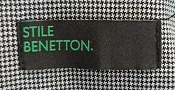 United Colors of Benetton Damenblazer schwarz/weiß gemustert Gr. 46 - Bild 3