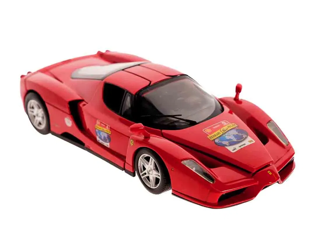 Hot Wheels Mattel Ferrari 1:18 60th Anniversary Enzo (rot) 2002 - Bild 4