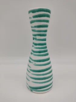 Gmundner Kermik - Blumenvase grün geflammt – Vorschau 5