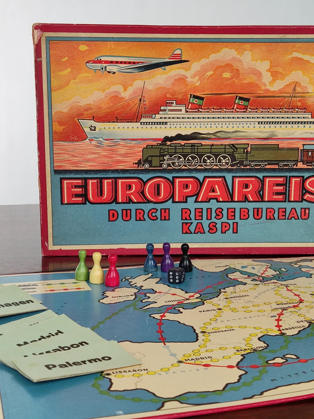 Europareise durch Reisebüreau KASPI - Gesellschaftsspiel - KASPI – Bild 2