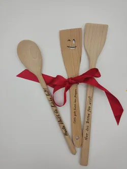 Kochlöffel, Pfannenwender, Salatbesteck - Bild 6