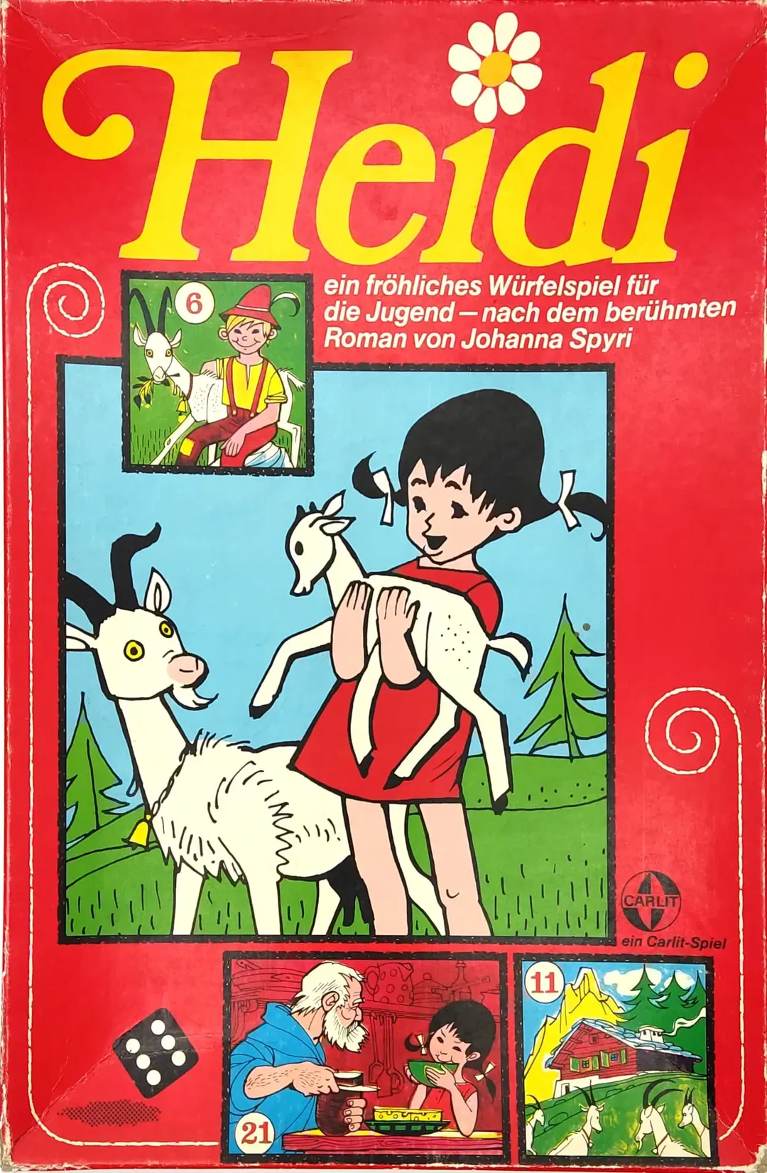 HEIDI - ein fröhliches Würfelspiel - Gesellschaftsspiel - Carlit-Spiel - Bild 4