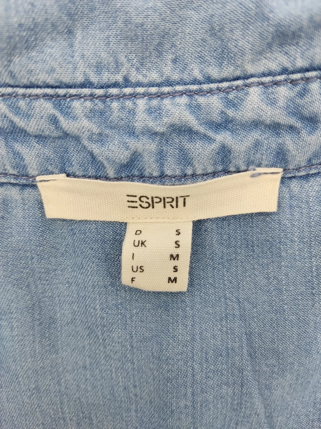 Esprit Damen Bluse blau Gr.S – Bild 4
