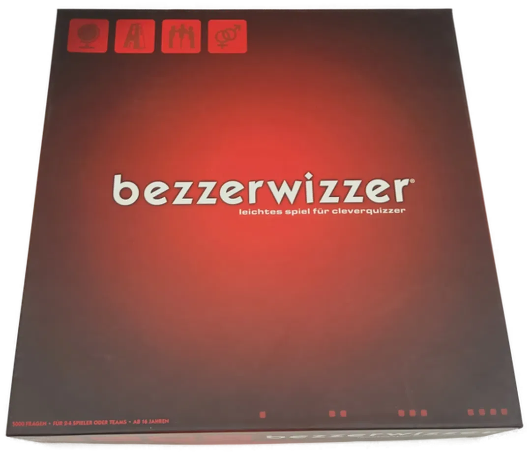 Bezzerwizzer rot Brettspiel - Bild 1