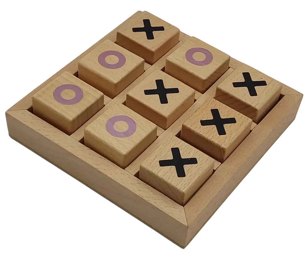 Tic Tac Toe Holzspiel - Tschibo - Bild 4