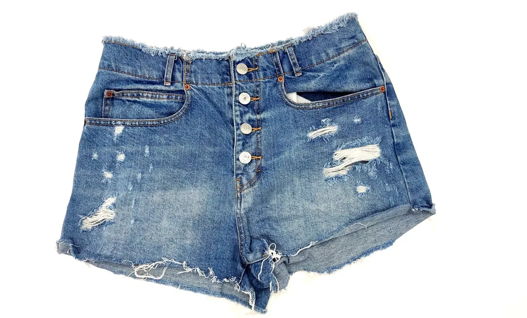 PULL&BEAR Jeans Short Damen - Gr. M - Bild 1