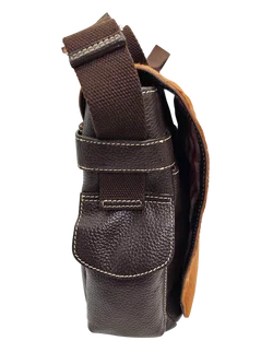 Pack Easy Umhängetasche leder, braun - Bild 2