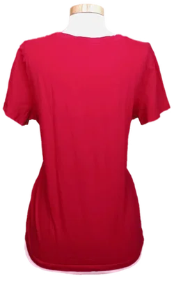 Victoria's Secret Damen T-Shirt mit Schriftzug rot Gr. M  - Bild 2