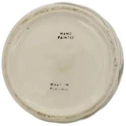  Keramikvase mit Blumenmuster, Landhausstil - Bild 2