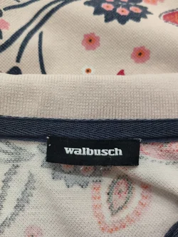 Damen T-Shirt Walbusch Geblümt Gr. 40 | Sommerleicht - Bild 4