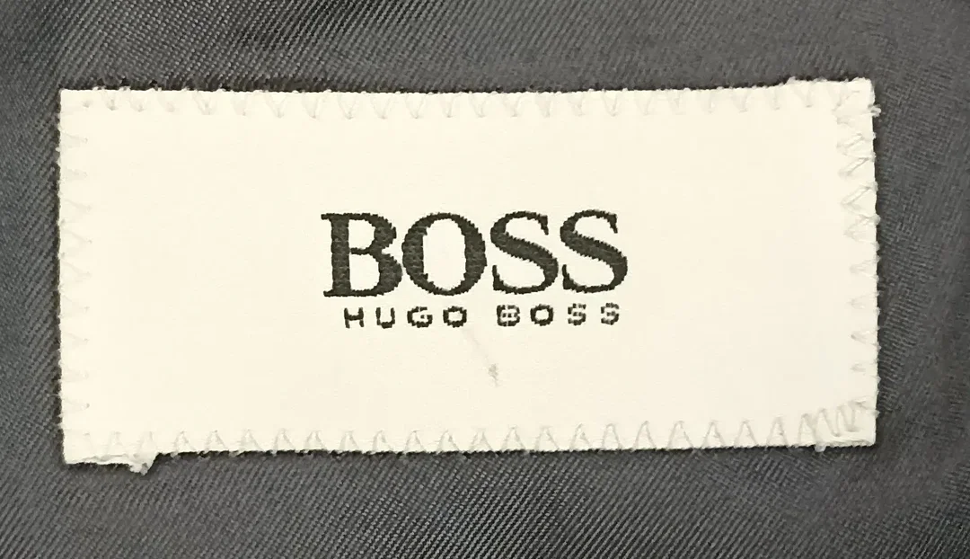  Hugo Boss Herrenblazer dunkelblau Gr. 52  – Bild 3