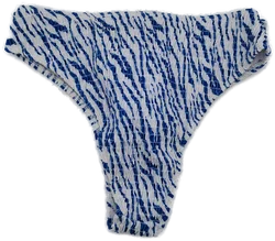 Animal Print Bikini-Slip - Gr. 38 / mit Struktur – Vorschau 2