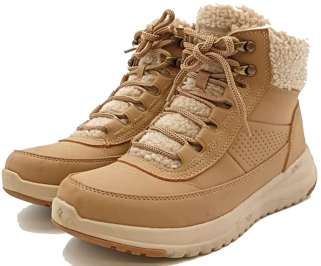 Skechers Damen Winterboots beige Gr. 38 – Bild 1