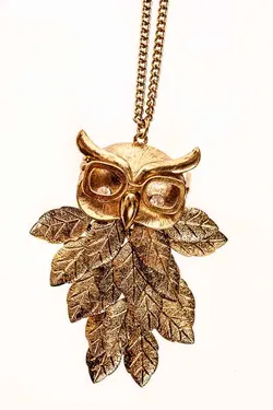 Modeschmuck Konvolut EULE - Bild 2