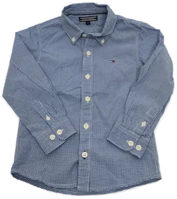 Tommy Hilfiger Kinder Hemd kariert Gr. 110 - Bild 1