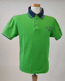 Jacques Lemans Poloshirt Herren, grün - Gr. L - Bild 1