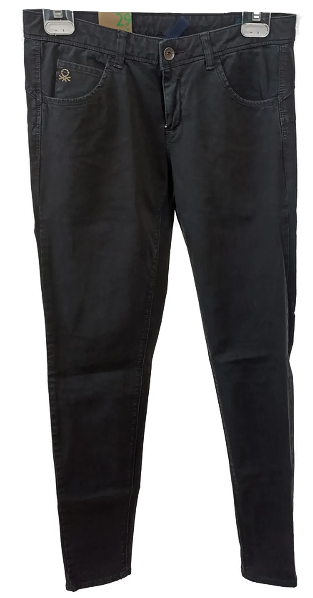 United Colors of Benetton Damen Jeans schwarz Gr. 29 – Bild 1