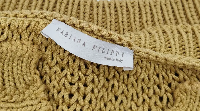 Fabiana Filippi Strickpulli - Gr. 42 / 70% Baumwolle, 30% Polyamid – Bild 3