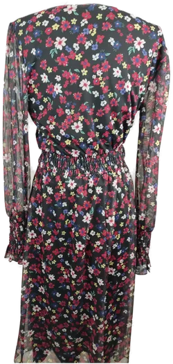 Body Flirt Damen Midi Kleid geblümt S/M - 36/38 - Bild 2
