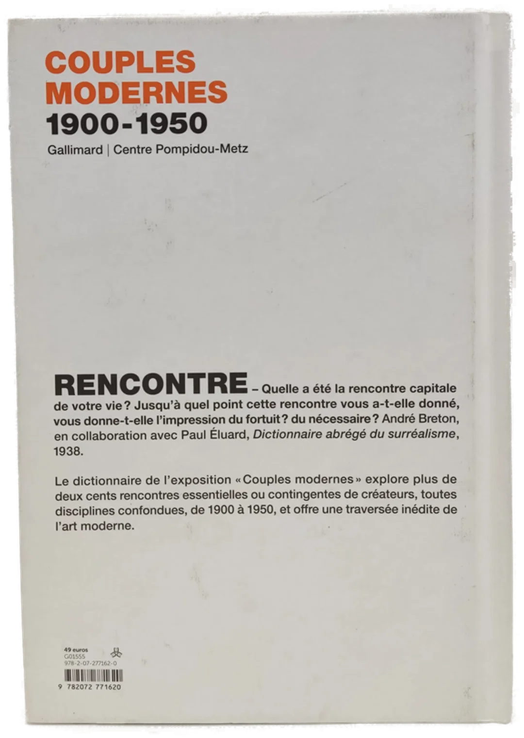 Couples Modernes 1900-1950 - Gallimard / Centre Pompidou-Metz – Bild 2