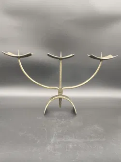 Edler Metall-Kerzenständer für 3 Kerzen - Bild 2