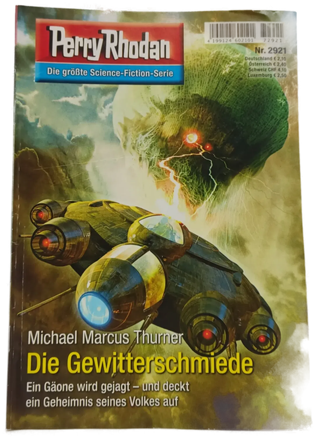  Romanheft Perry Rhodan Die Gewitterschmiede Erstauflage Nr.2921 - Bild 2