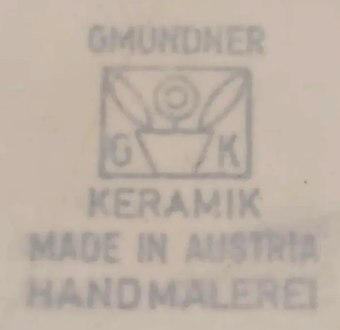 Servierplatte Gmundner Keramik - Rosa Tupferl (5-teilig) – Bild 12
