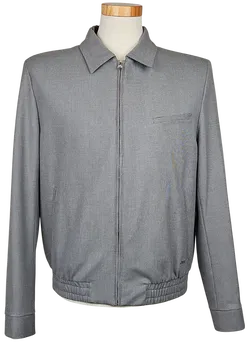 HUGO BOSS Herren Jacke, grau - Gr. M - Bild 1