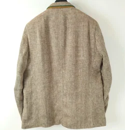 Trachtenjacke von Steinbock Mode Tyrol, Gr. 52, Leine, Beige/Hafer – Vorschau 2