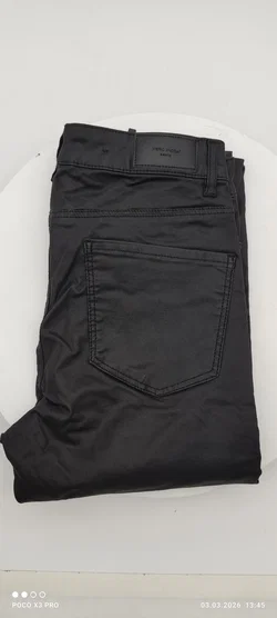 Vero Moda Damenhose Gr.32 Viskose Unifarben | Einmaliges Unikat - Bild 3